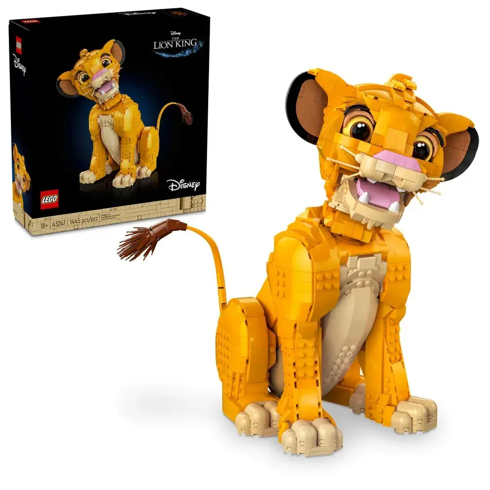 LEGO Disney 43247 Young Simba the Lion King box front