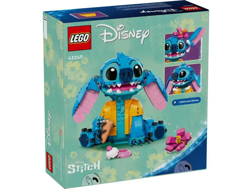 LEGO Disney 43249 Stitch box back