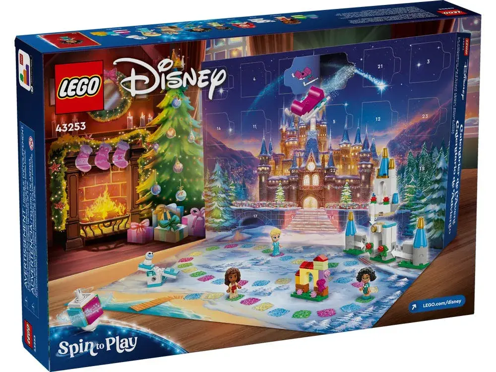 LEGO Disney 43253 Advent Calendar 2024 box back
