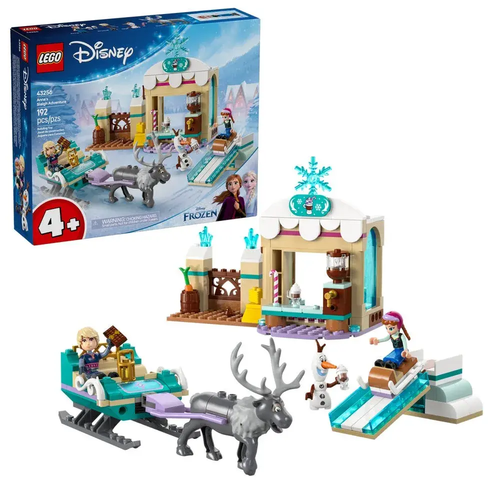 LEGO Disney 43256 Anna's Sleigh Adventure box front