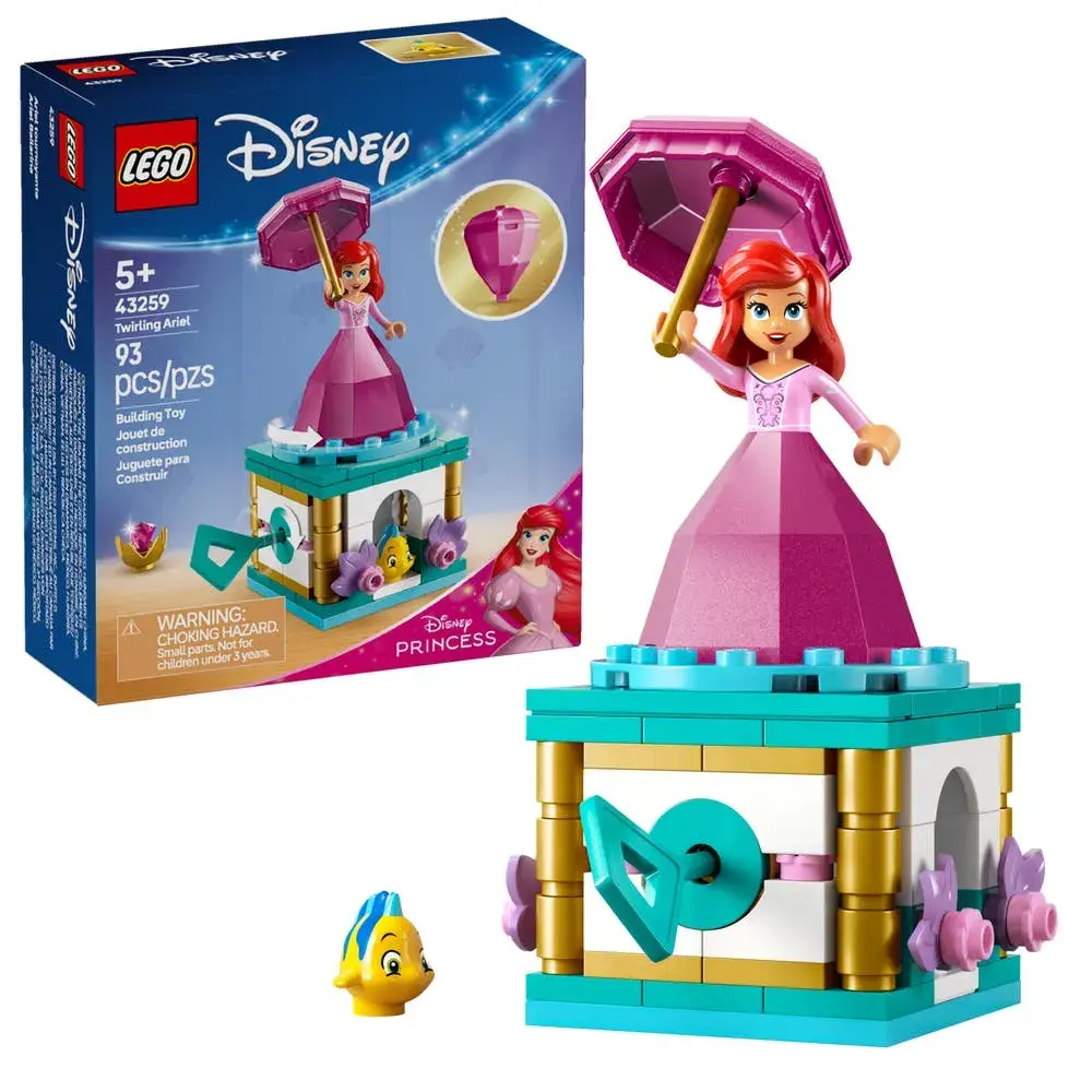 LEGO Disney 43259 Twirling Ariel box front