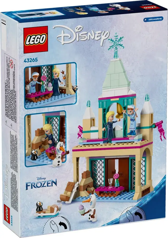 LEGO Disney 43265 Arendelle Frozen Castle box back