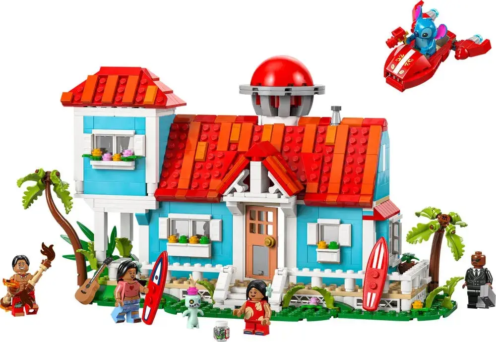 LEGO Disney 43268 Lilo and Stitch Beach House