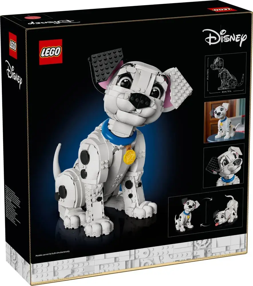 LEGO Disney 43269 101 Dalmatians Puppy box back