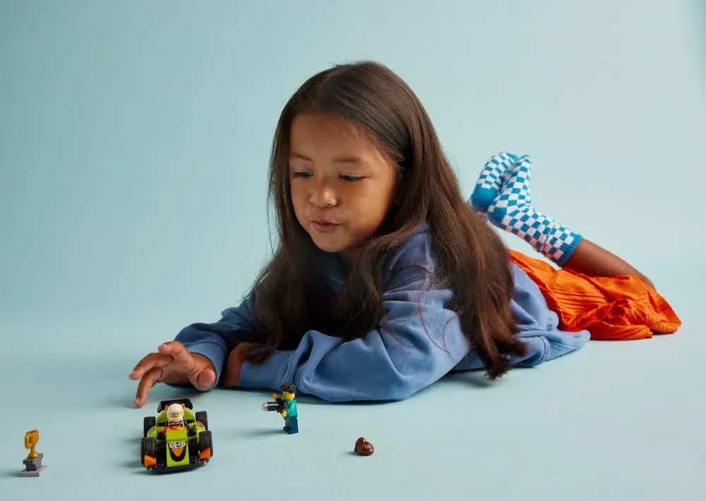 LEGO City 60399 Green Race Car details