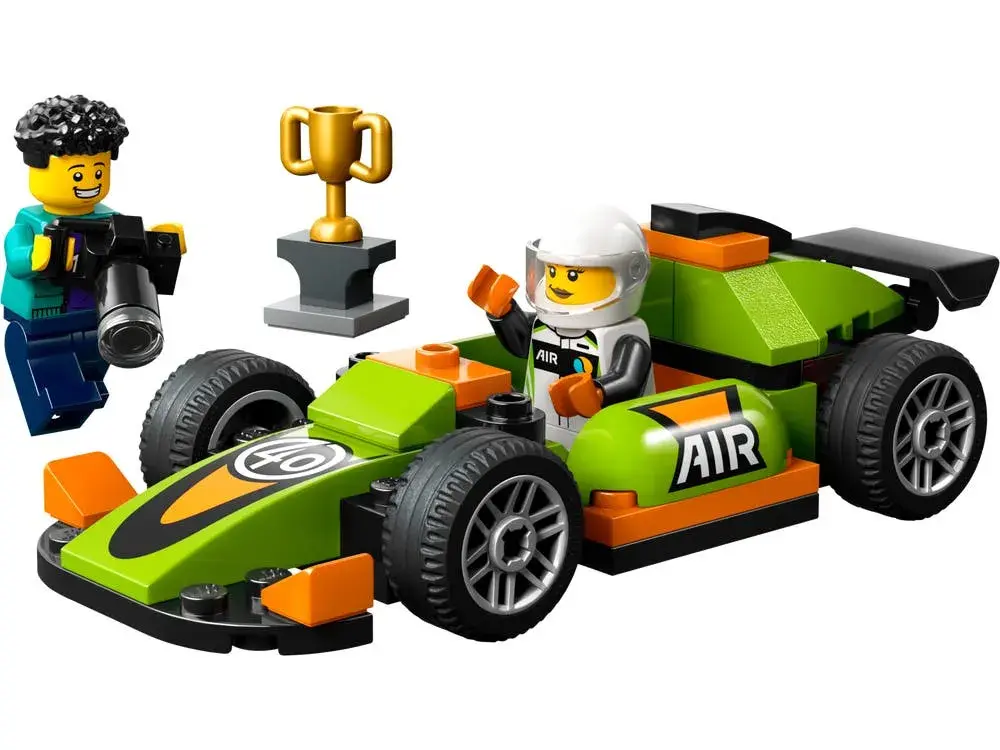 LEGO City 60399 Green Race Car
