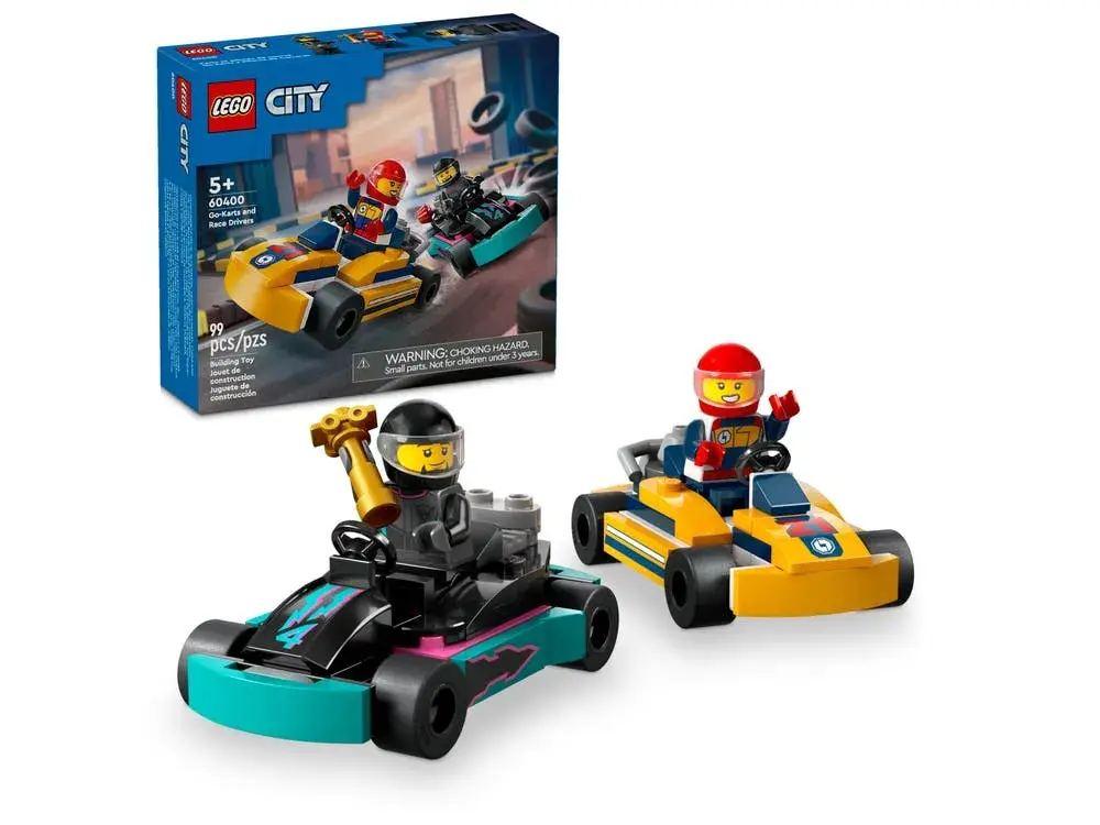 LEGO City 60400 Go-Karts and Race Drivers box front