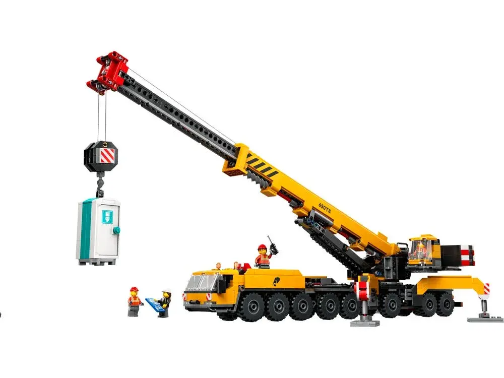 LEGO City 60409 Yellow Mobile Construction Crane