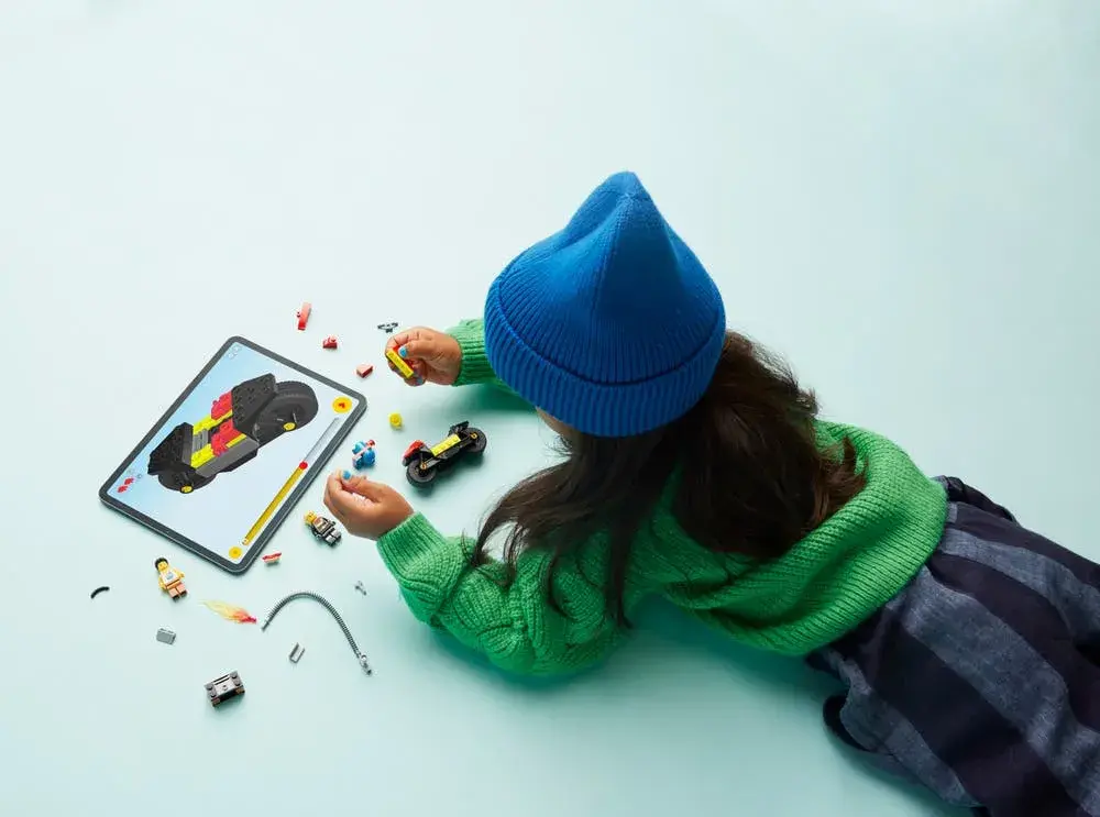 LEGO City 60410 Fire Rescue Motorcycle box back