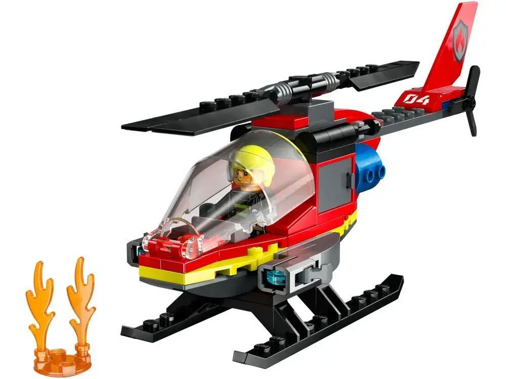 LEGO City 60411 Fire Rescue Helicopter