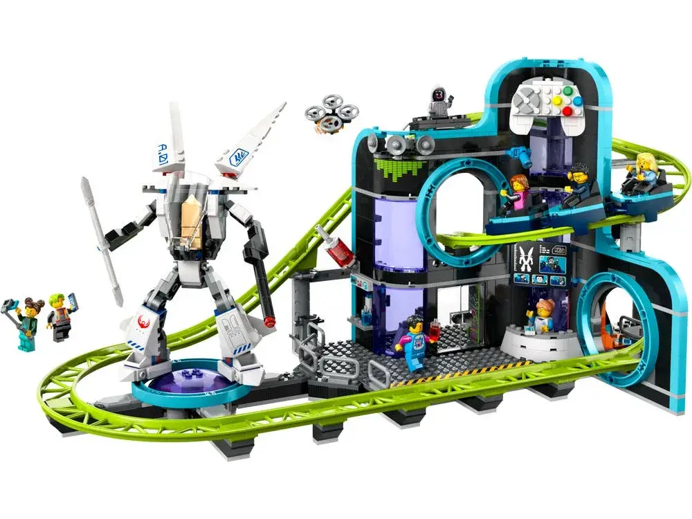 LEGO City 60421 Robot World Roller-Coaster Park