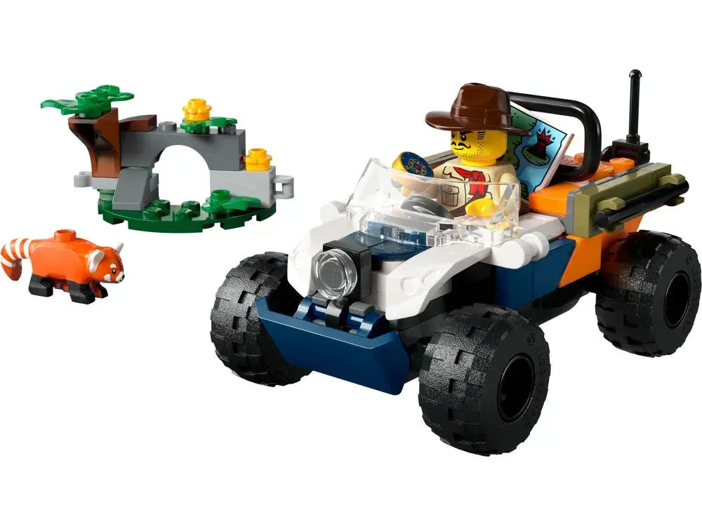 LEGO City 60424 Jungle Explorer ATV Red Panda Mission