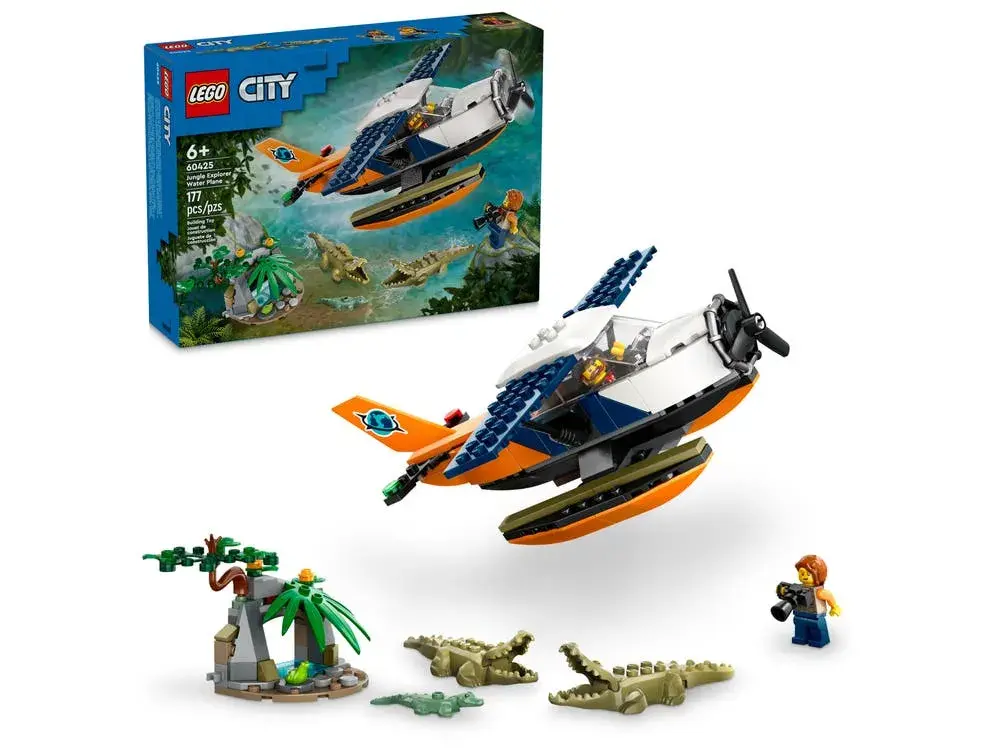 LEGO City 60425 Jungle Explorer Water Plane box front