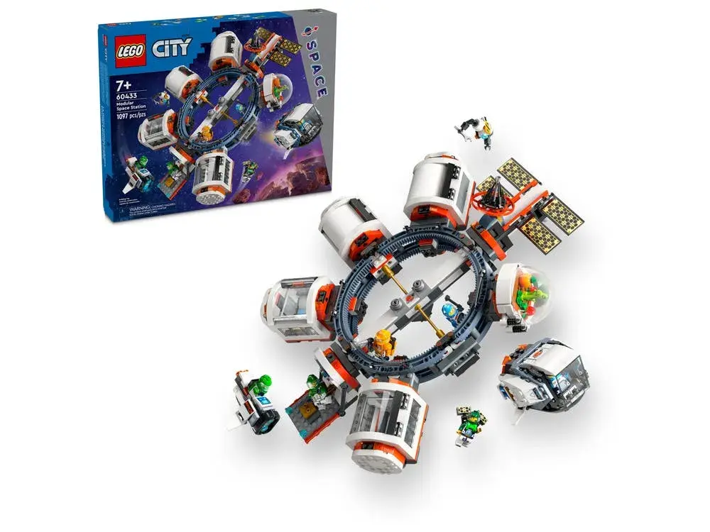 LEGO City 60433 Modular Space Station box front