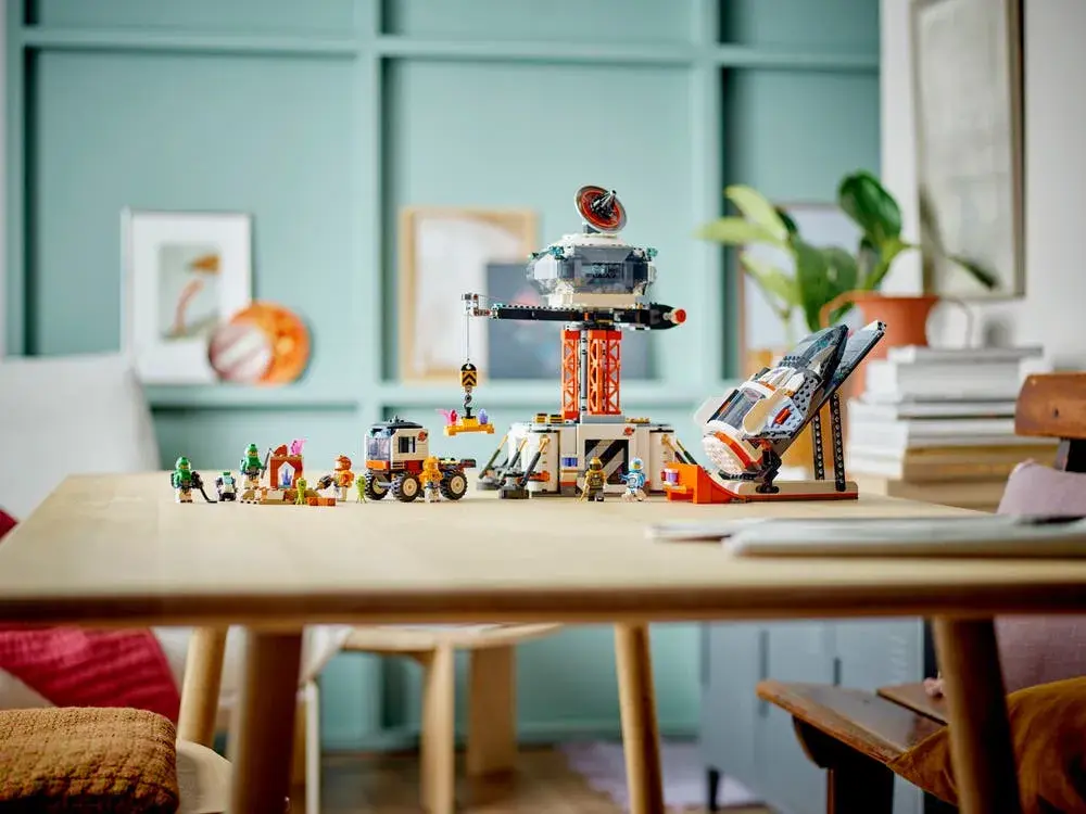 LEGO City 60434 Space Base and Rocket Launchpad box back