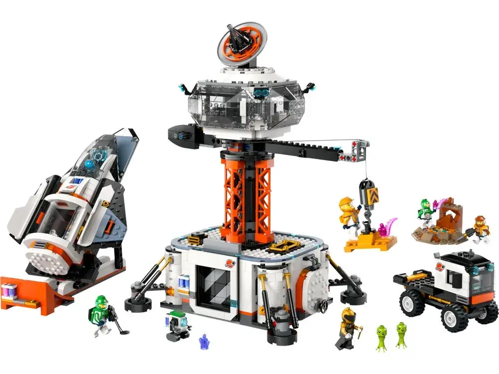 LEGO City 60434 Space Base and Rocket Launchpad