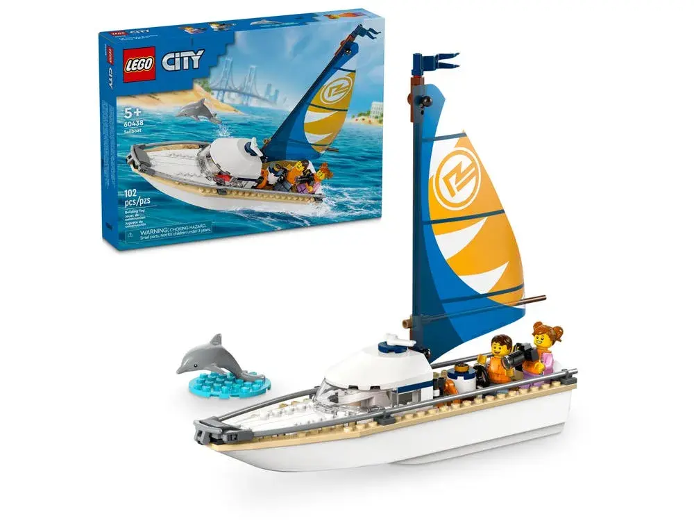 LEGO City 60438 Sailboat box front