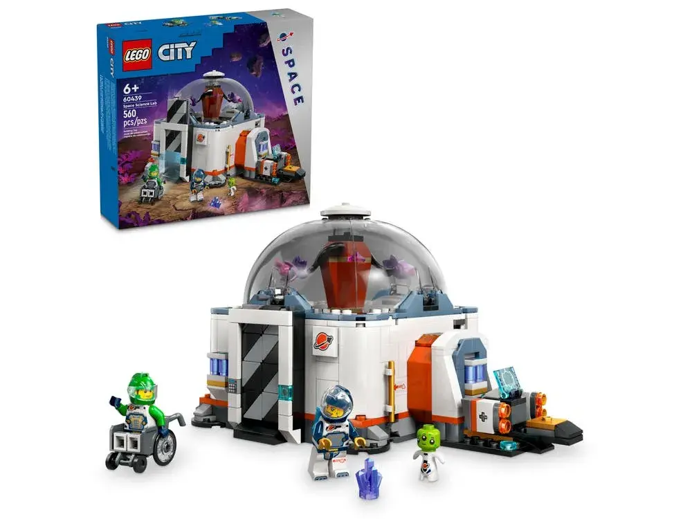 LEGO City 60439 Space Science Lab box front