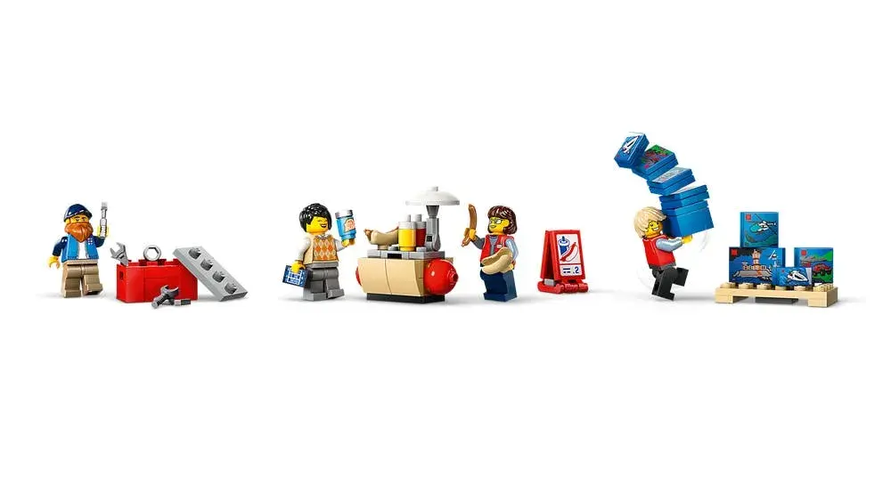 LEGO City 60440 Yellow Delivery Truck details