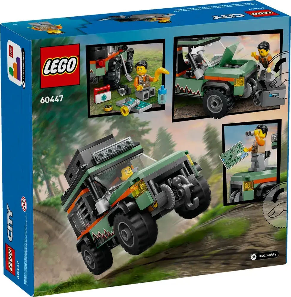 LEGO City 60447 Off-Road 4x4 Mountain Truck box back