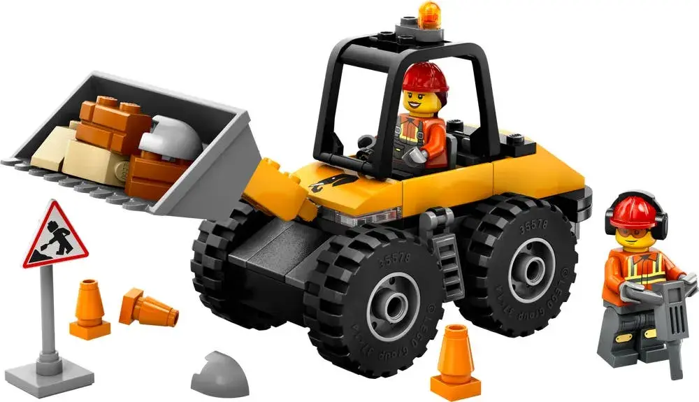 LEGO City 60450 Yellow Construction Wheel Loader