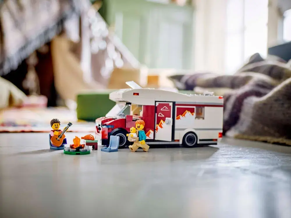 LEGO City 60454 Holiday Adventure Camper Van details