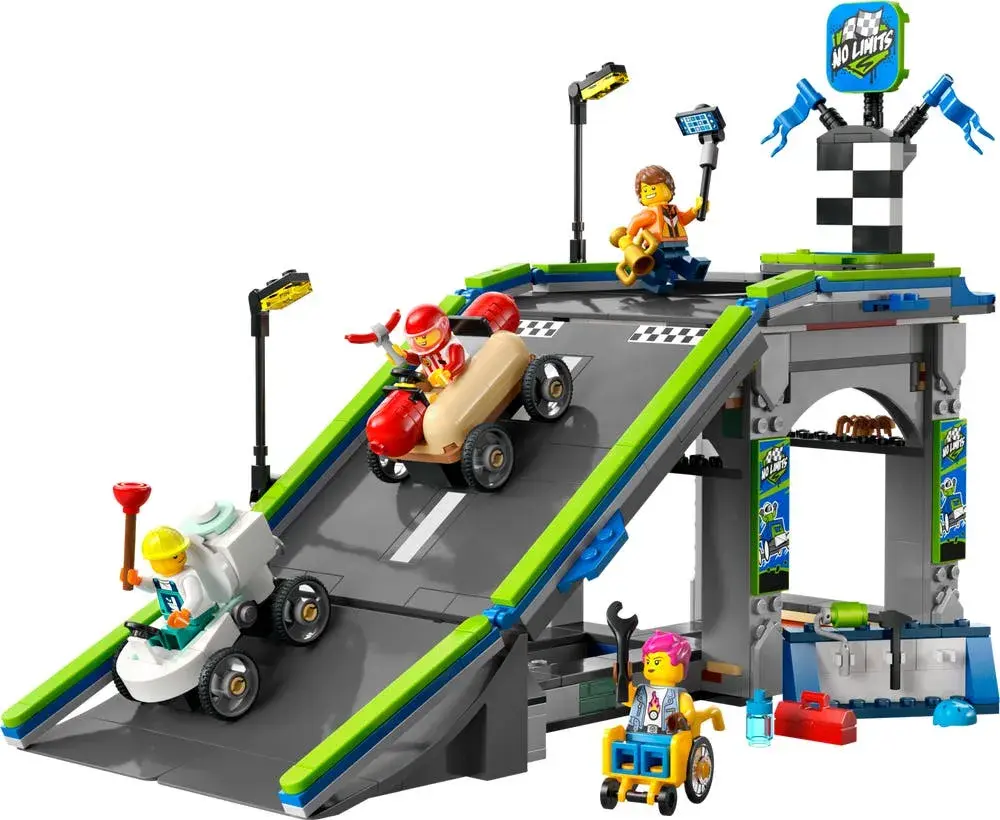LEGO City 60460 No Limits: Race Car Ramp Track