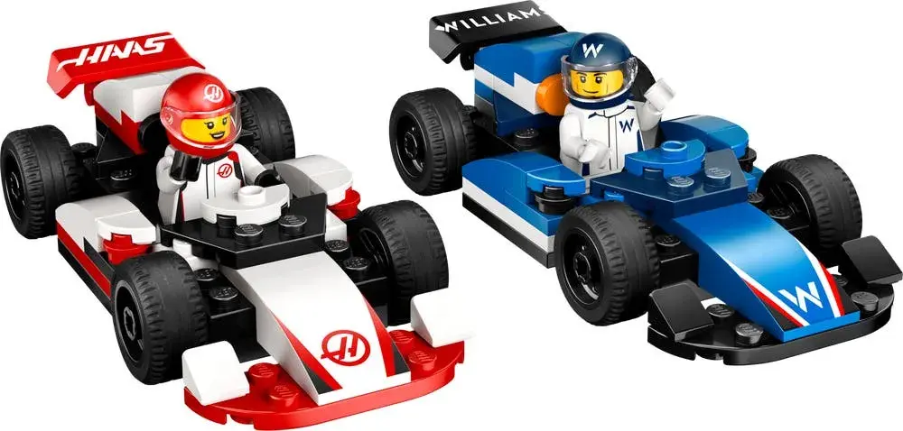 LEGO City 60464 F1 Williams Racing & Haas F1 Race Cars