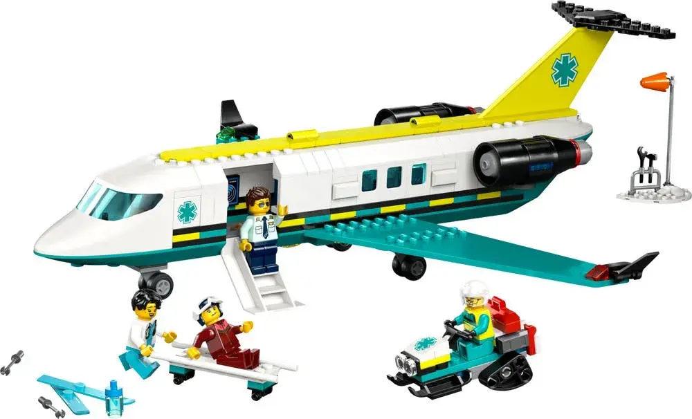 LEGO City 60465 Emergency Air Ambulance Airplane