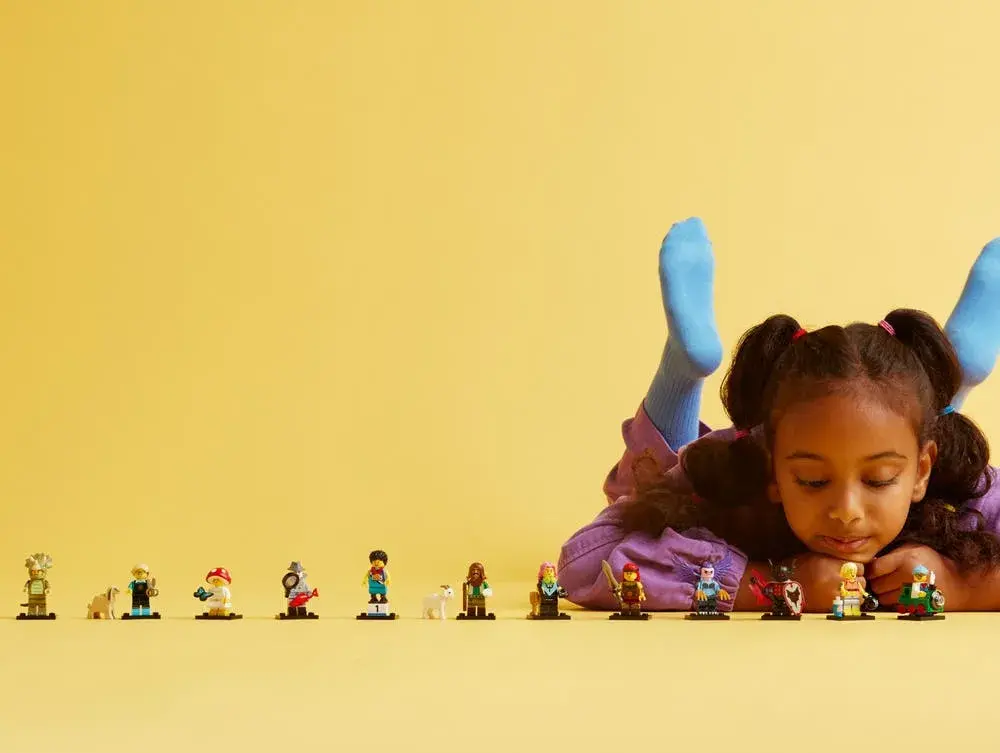 LEGO Minifigures 66763 Series 25 6 Pack box back