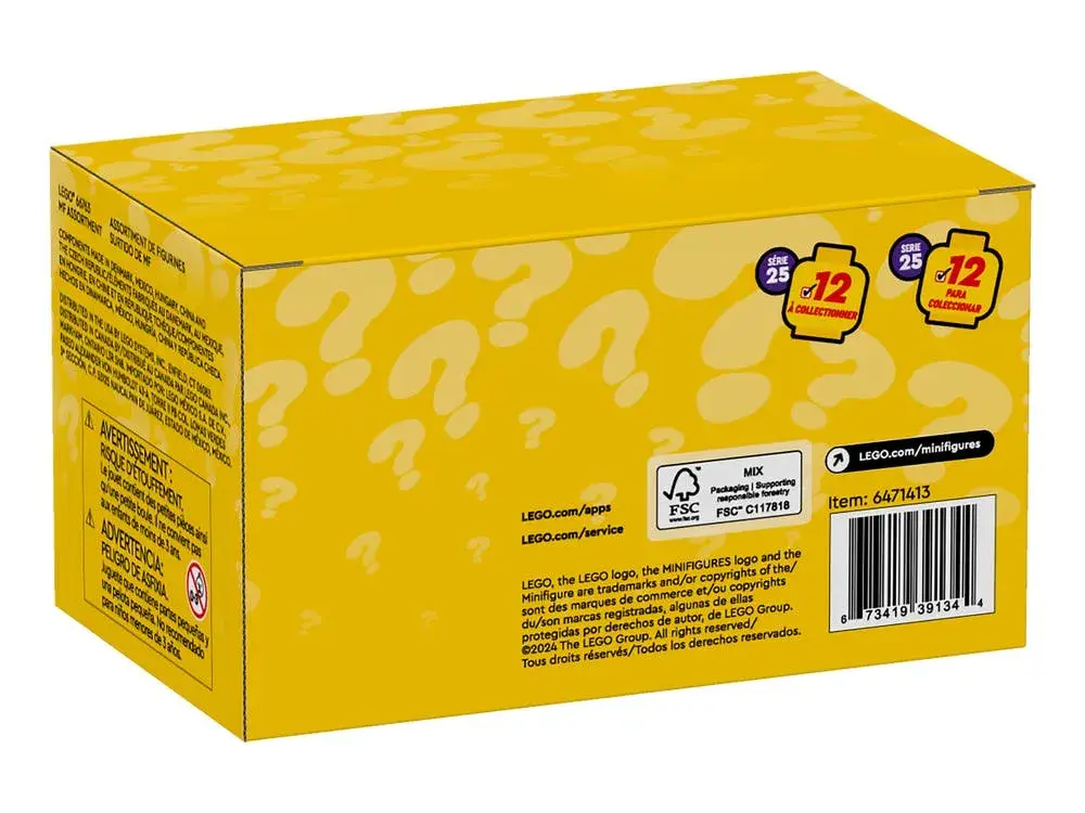 LEGO Minifigures 66763 Series 25 6 Pack details