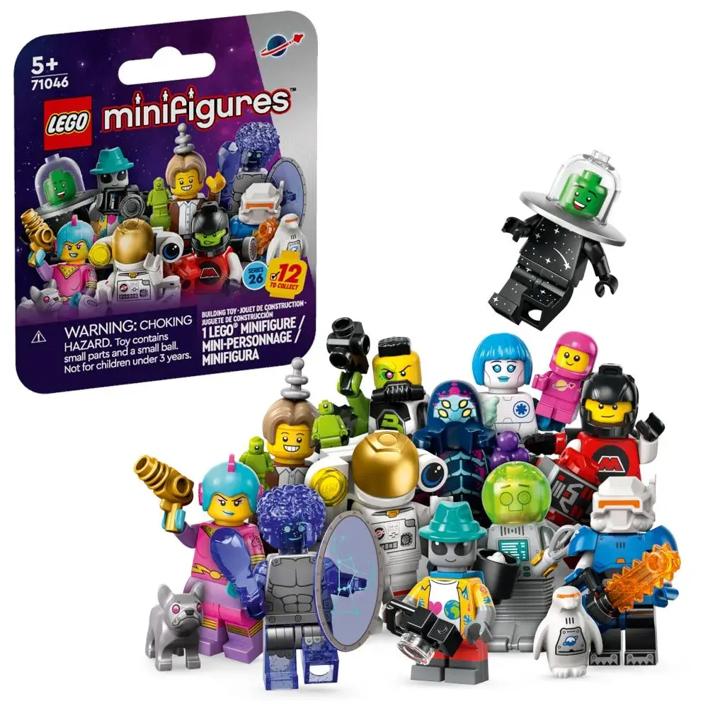 LEGO Minifigures 71046 Series 26 Space box front