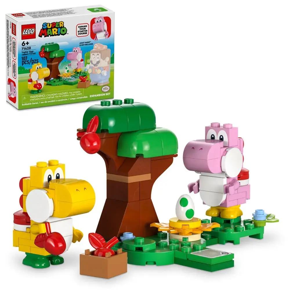 LEGO Super Mario 71428 Yoshis' Egg-cellent Forest Expansion Set box front