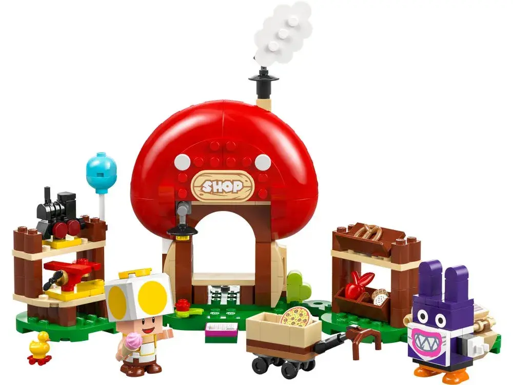 LEGO Super Mario 71429 Nabbit at Toad's Shop Expansion Set