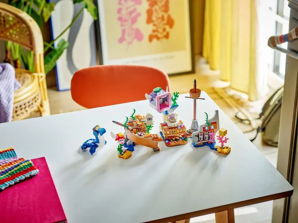 LEGO Super Mario 71432 Dorrie's Sunken Shipwreck Adventure Expansion Set box back