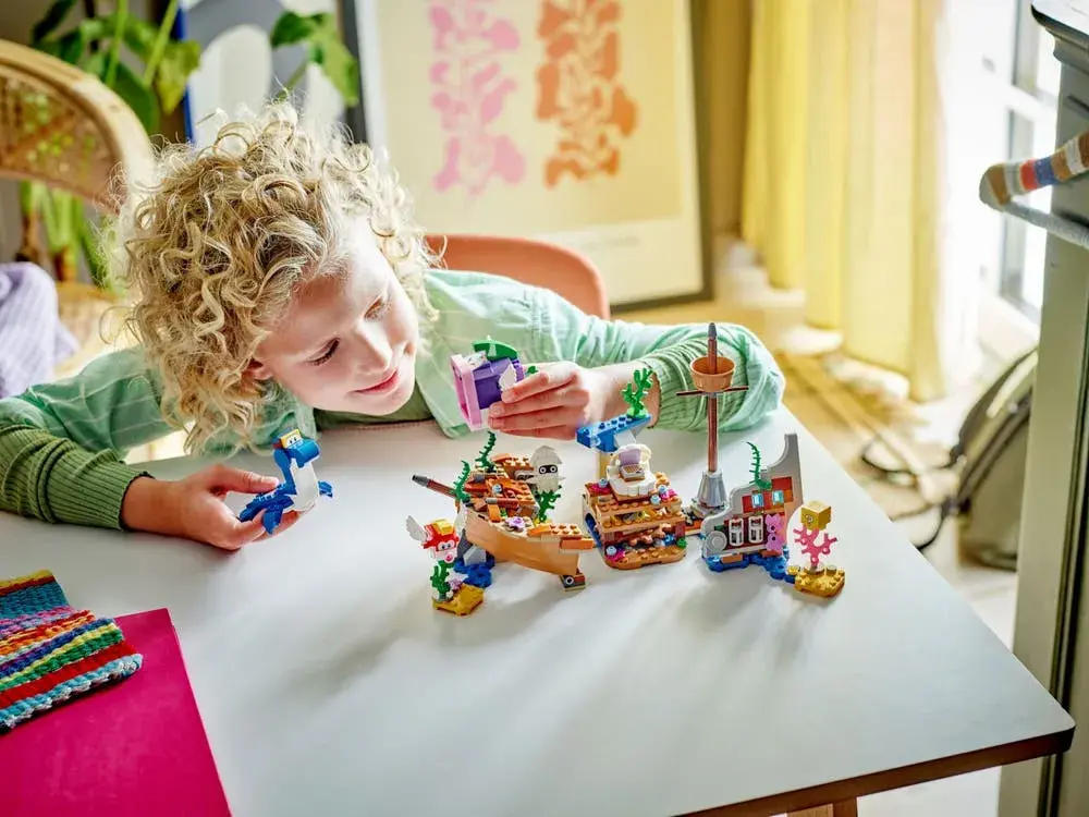 LEGO Super Mario 71432 Dorrie's Sunken Shipwreck Adventure Expansion Set details