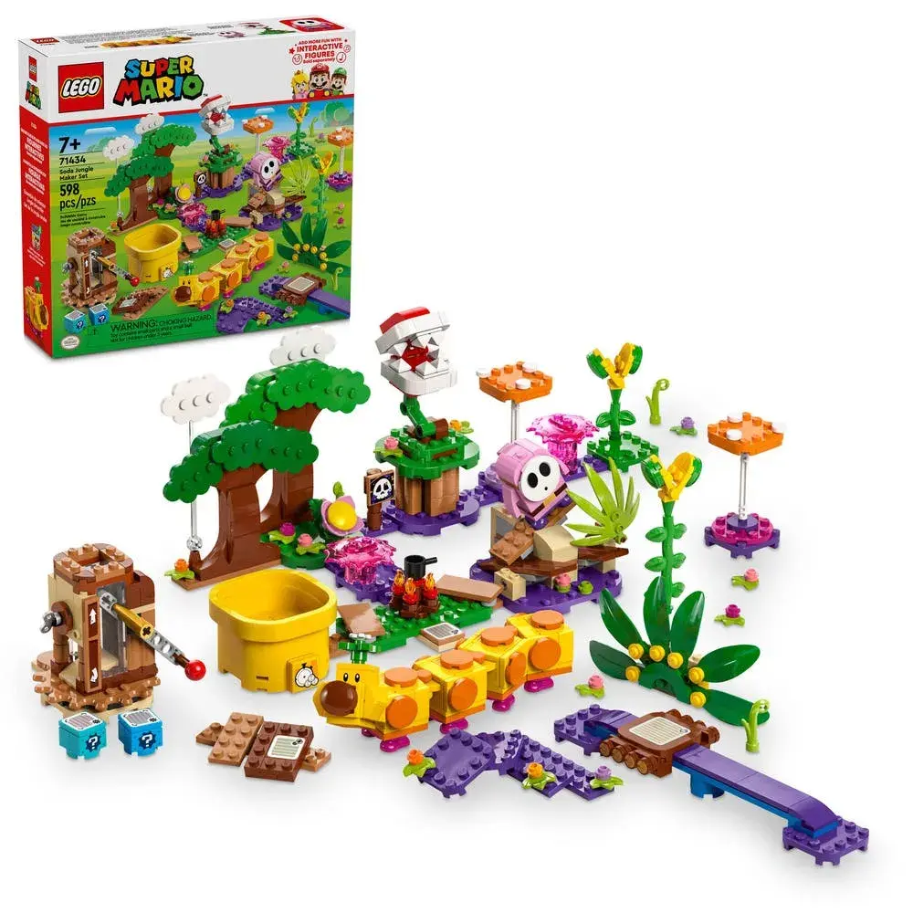 LEGO Super Mario 71434 Soda Jungle Maker Set box front