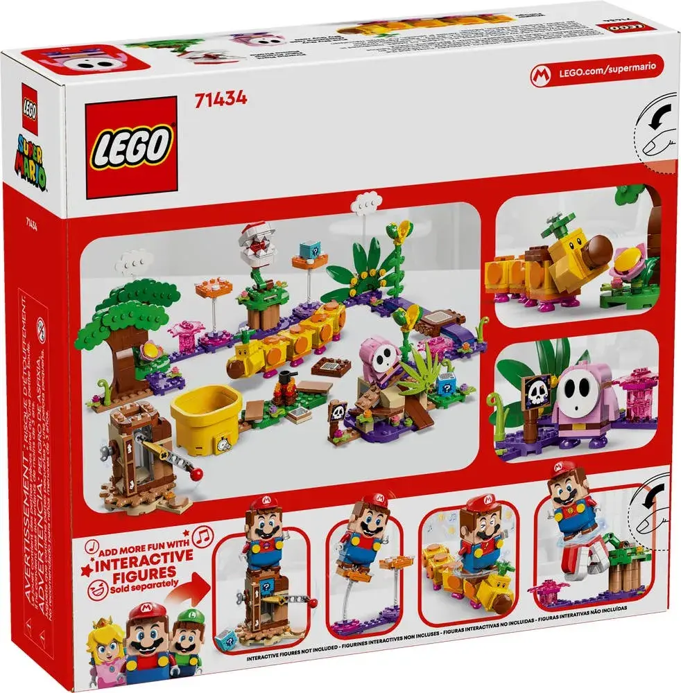 LEGO Super Mario 71434 Soda Jungle Maker Set box back
