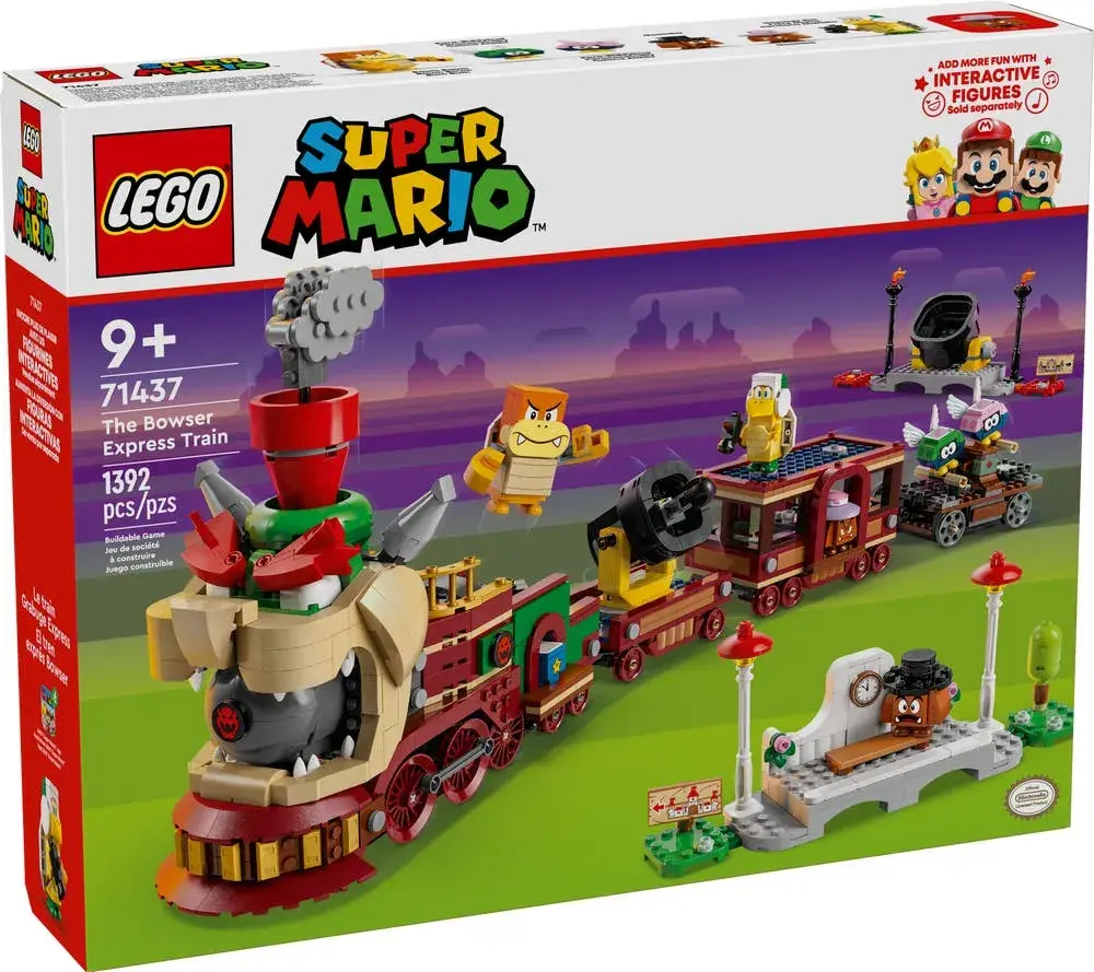 LEGO Super Mario 71437 The Bowser Express Train box front