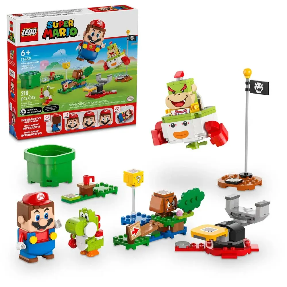 LEGO Super Mario 71439 Adventures with Interactive  Mario box front