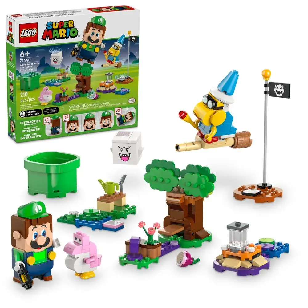 LEGO Super Mario 71440 Adventures with Interactive Luigi box front