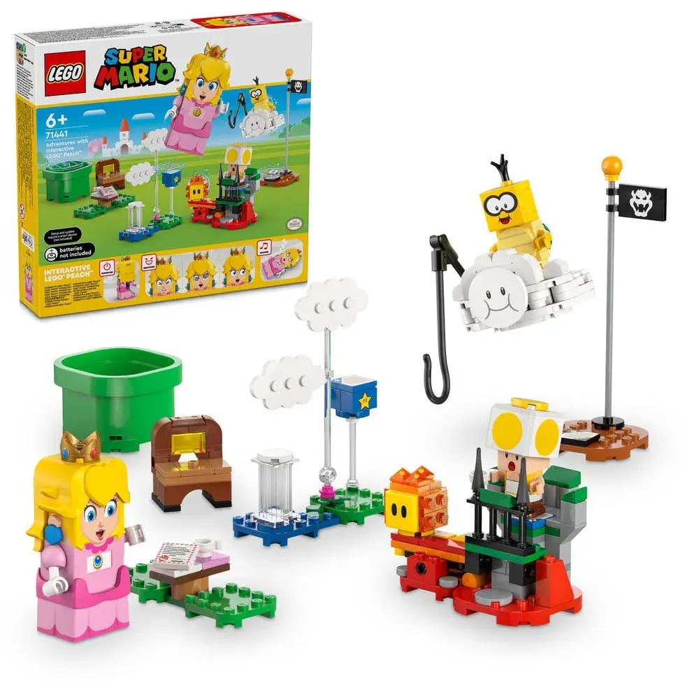 LEGO Super Mario 71441 Adventures with Interactive  Peach box front