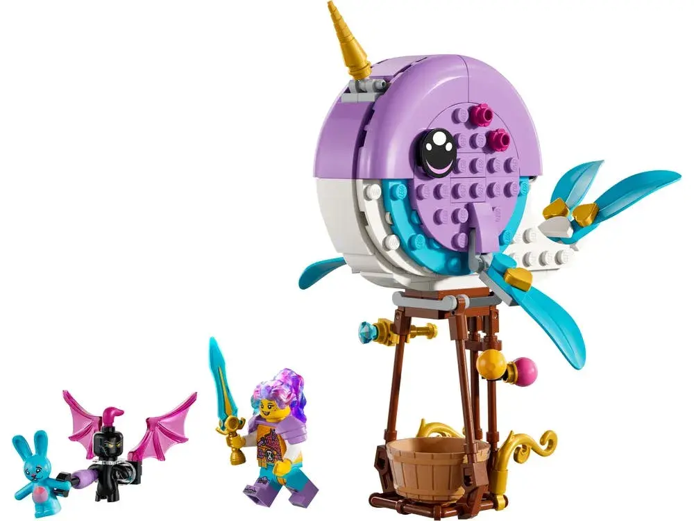LEGO DREAMZzz 71472 Izzie's Narwhal Hot-Air Balloon