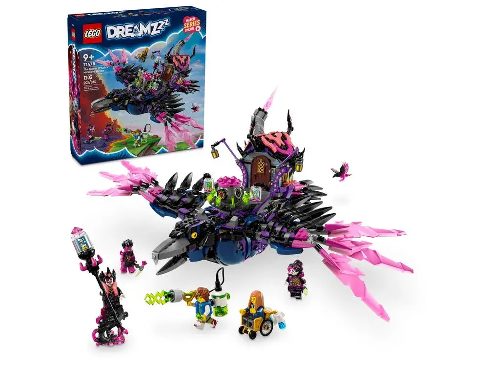 LEGO DREAMZzz 71478 The Never Witch's Midnight Raven box front