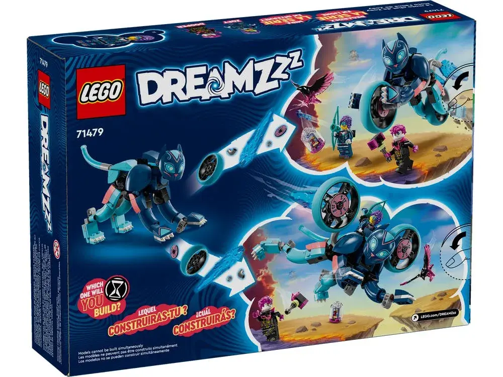 LEGO DREAMZzz 71479 Zoey's Cat Motorcycle box back