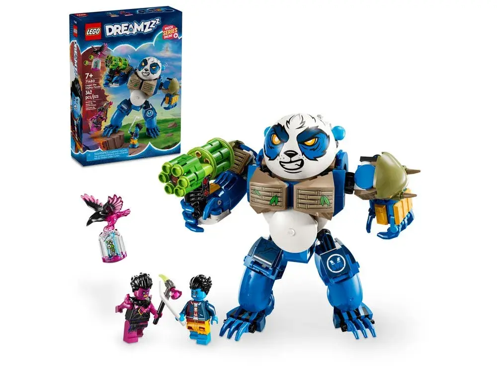LEGO DREAMZzz 71480 Logan the Mighty Panda box front