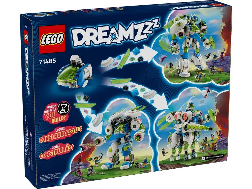 LEGO DREAMZzz 71485 Mateo and Z-Blob the Knight Battle Mech box back