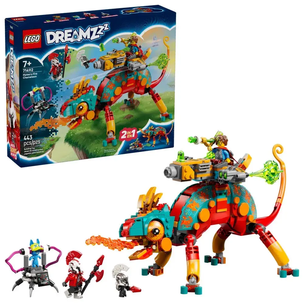 LEGO DREAMZzz 71492 Mateo's Fire Chameleon box front