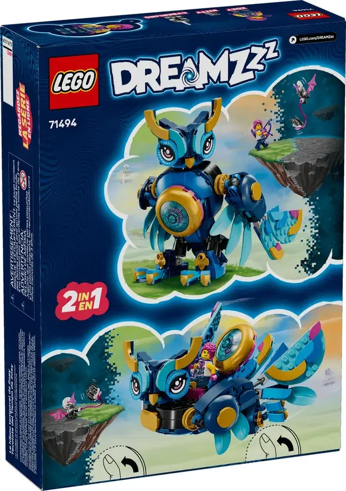 LEGO DREAMZzz 71494 Zoey's Time Owl box back