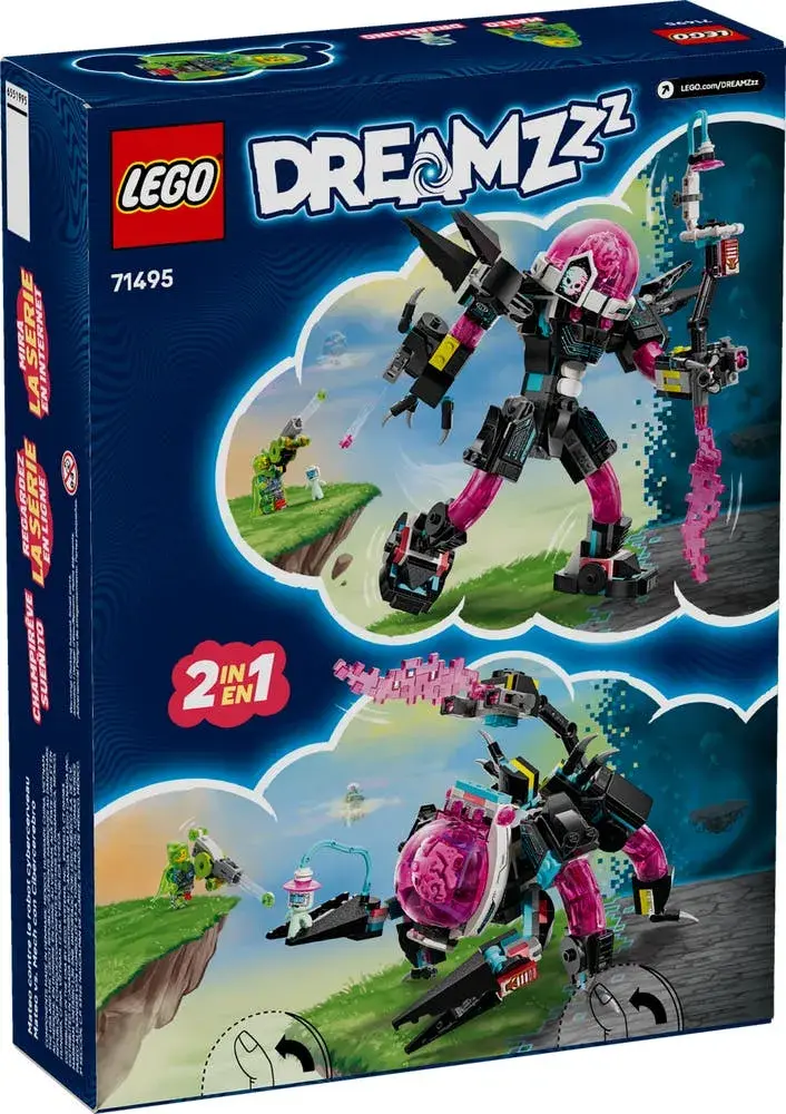 LEGO DREAMZzz 71495 Mateo vs. Cyber Brain Mech box back